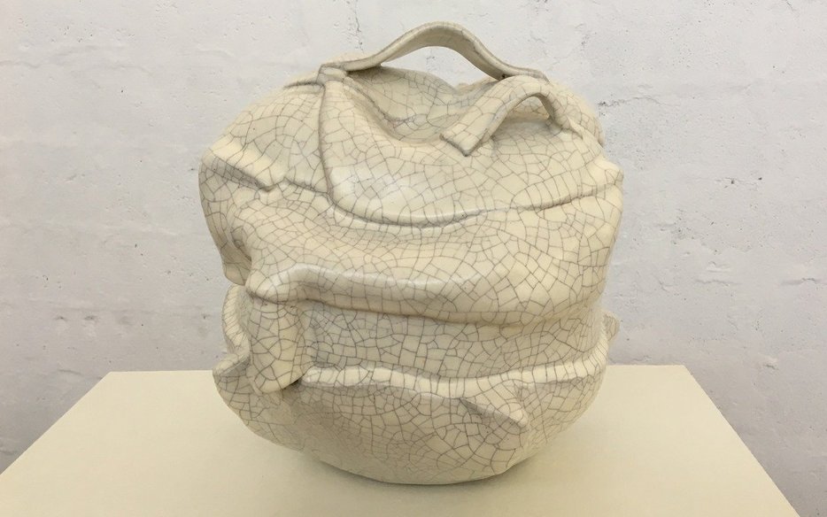 May Ammoun, Cherchant sa forme, which won third prize at MACAM's Age of Ceramics Competition_Image courtesy of MACAM Lebanon.jpg