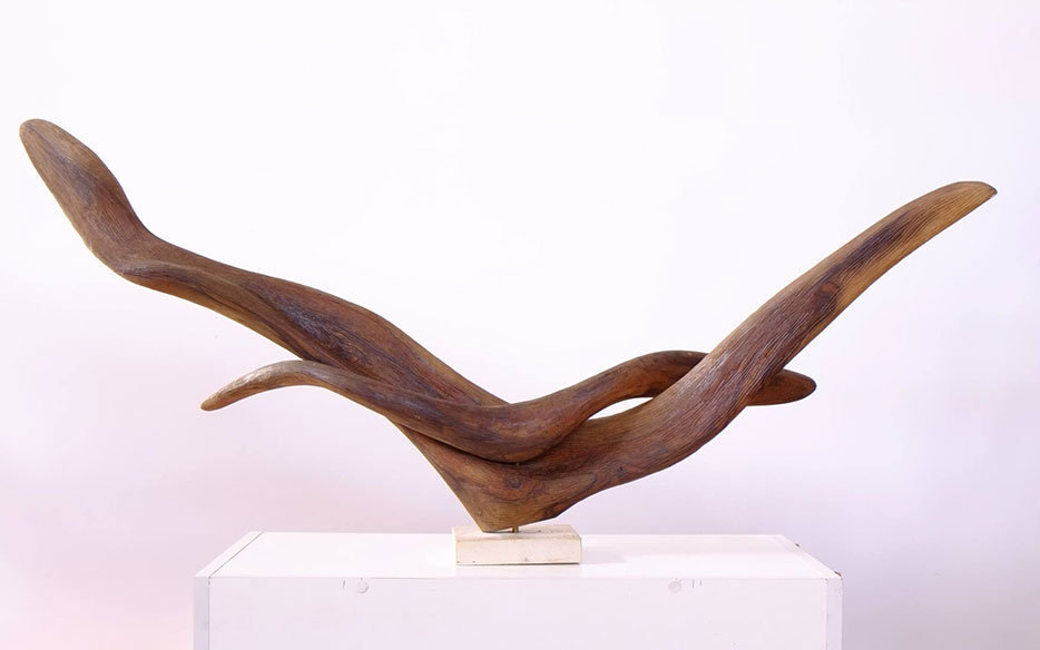 Youssef Basbous - Wood Sculpture